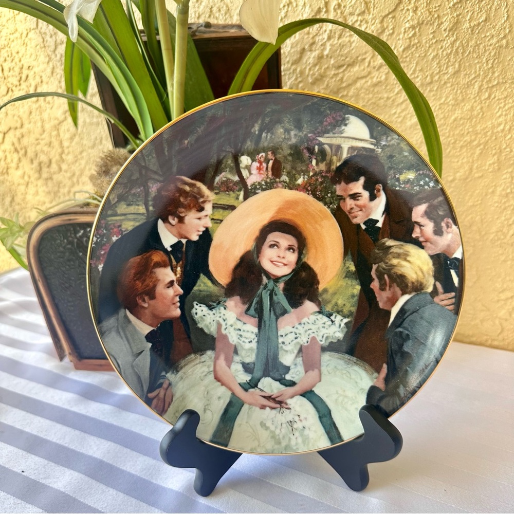 Scarlet O’Hara vintage collector’s plate